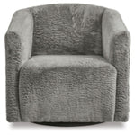 Bramner Swivel Accent Chair CHARCOAL