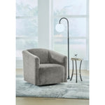 Bramner Swivel Accent Chair CHARCOAL