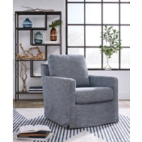 Nenana Next-Gen Nuvella Swivel Glider Accent Chair DENIN