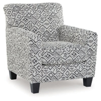 Hayesdale Accent Chair BLACK/CREAM
