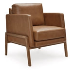 Numund Accent Vinyl Chair CARAMEL