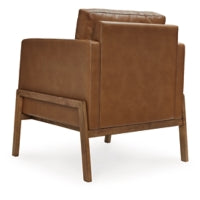 Numund Accent Vinyl Chair CARAMEL