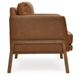 Numund Accent Vinyl Chair CARAMEL