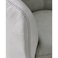 Kierreys Swivel Accent  100% Leather Chair