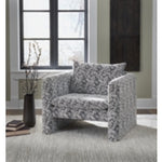 Kenbell Accent Chair BLACK/WHITE