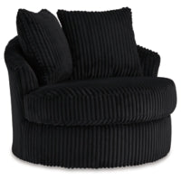 Gramwell Swivel Accent Chair ONXY