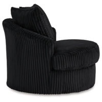 Gramwell Swivel Accent Chair ONXY