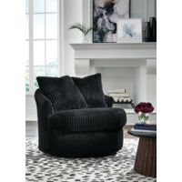 Gramwell Swivel Accent Chair ONXY