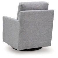 Freybourne Next-Gen Nuvella Swivel Accent Chair PEWTER
