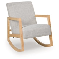 Wychworth Accent Chair GREY/NATURAL