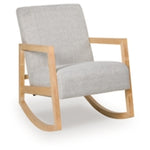 Wychworth Accent Chair GREY/NATURAL