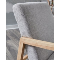 Wychworth Accent Chair GREY/NATURAL
