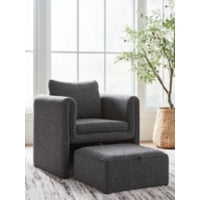 Vreni Accent Chair CHARCOAL BLACK
