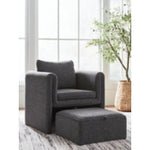 Vreni Accent Chair CHARCOAL BLACK