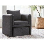 Vreni Accent Chair CHARCOAL BLACK