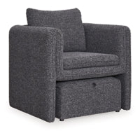 Vreni Accent Chair CHARCOAL BLACK