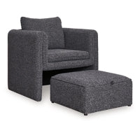 Vreni Accent Chair CHARCOAL BLACK
