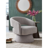 Nashkins Swivel Accent Chair PEBBLE