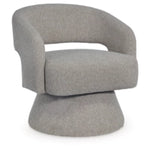 Nashkins Swivel Accent Chair PEBBLE