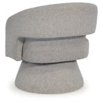 Nashkins Swivel Accent Chair PEBBLE