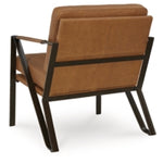 Garronmont Accent 100% Leather Chair CARAMEL