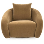 Yahya Swivel Accent Chair CAMEL