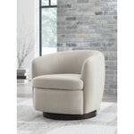 Annbury Swivel Accent Chair LITE-BEIGE