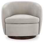 Annbury Swivel Accent Chair LITE-BEIGE
