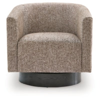 Jorryn Swivel Accent Chair BROWN