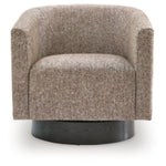 Jorryn Swivel Accent Chair BROWN