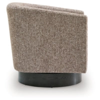 Jorryn Swivel Accent Chair BROWN