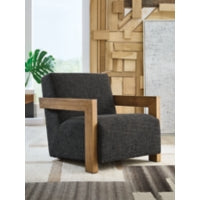 Dorney Accent Chair CHARCOAL/BROWN