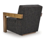 Dorney Accent Chair CHARCOAL/BROWN