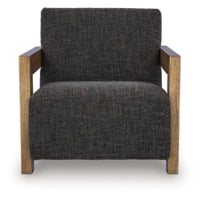 Dorney Accent Chair CHARCOAL/BROWN