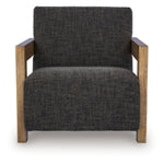 Dorney Accent Chair CHARCOAL/BROWN