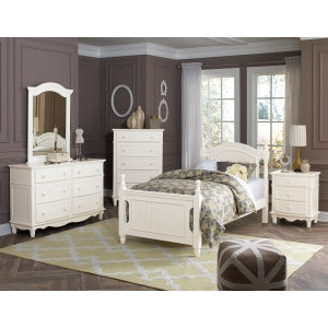 Clementine Twin Platform Bed WHITE