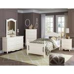 Clementine Twin Platform Bed WHITE