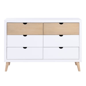 Asker Dresser WHITE/NATURAL