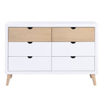 Asker Dresser WHITE/NATURAL