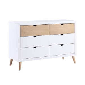 Asker Dresser WHITE/NATURAL