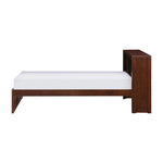 Rowe Twin Bookcase Platform Bed DARK CHERRY