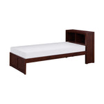 Rowe Twin Bookcase Platform Bed DARK CHERRY