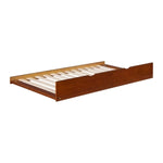 Rowe Twin/Twin Bed with Twin Trundle DARK CHERRY