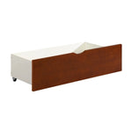 Rowe Twin/Twin Bed with Storage Boxes DARK CHERRY