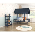 Sloane Cottage Twin Platform Bed NAVY BLUE