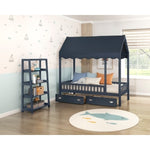 Sloane 54" High Bookcase NAVY BLUE