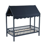 Sloane Cottage Twin Platform Bed NAVY BLUE