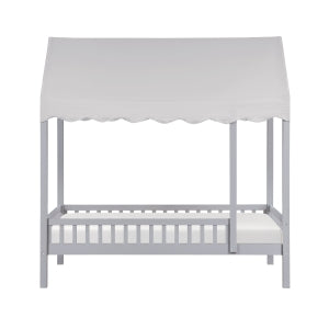Sloane Cottage Twin Platform Bed GREY