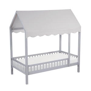 Sloane Cottage Twin Platform Bed GREY