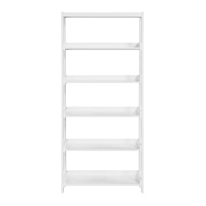 Sloane 67" High Bookcase WHITE